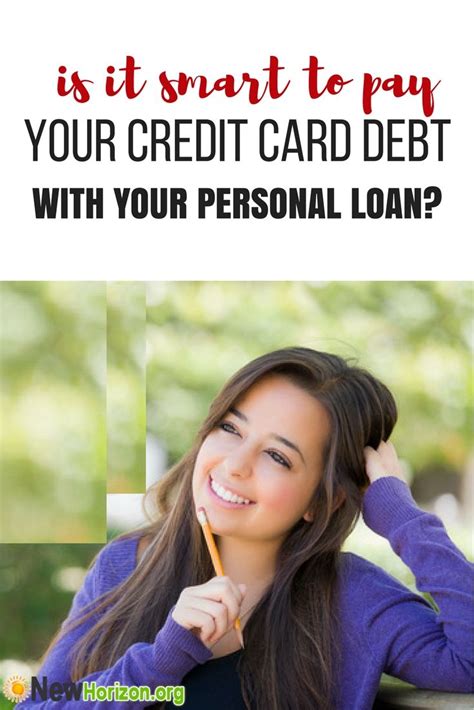 is getting a personal loan for credit card debt smart|personal loans for credit card debt.